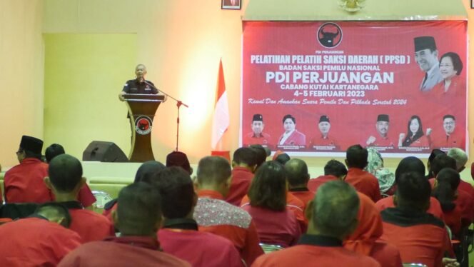
 Muhammad Samsun Buka Acara PPSD BSPN Cabang Kutai Kartanegara.