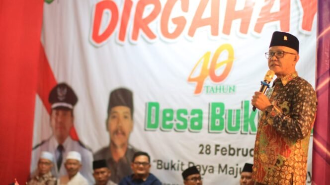 
 HUT ke-40, Wakil Ketua DPRD Kaltim Muhammad Samsun Berharap Desa Bukit Raya Semakin Maju Dan Berkembang