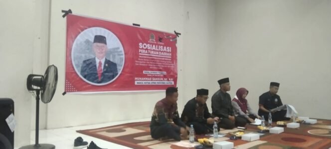 
 Wakil Ketua DPRD Kaltim Muhammad Samsun Beri Pemahaman Ke Masyarakat Maluhu Terkait Perda Nomor 4 Tahun 2022
