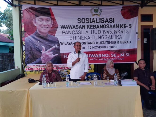 
 Anggota DPRD Kaltim Agiel Suwarno Gelar Sosialisasi Wawasan Kebangsaan Ke – 5 Di Kabupaten Berau